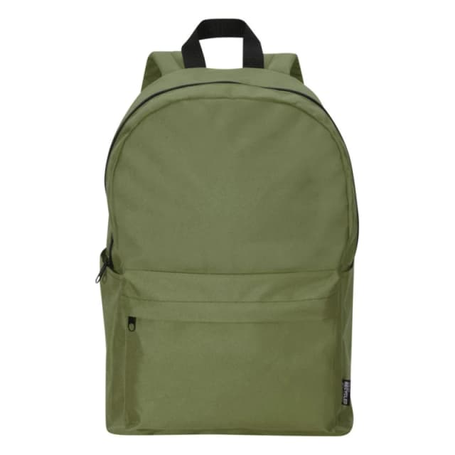 Floso Mens Byron Laptop Backpack in Olive Olive Male One Size