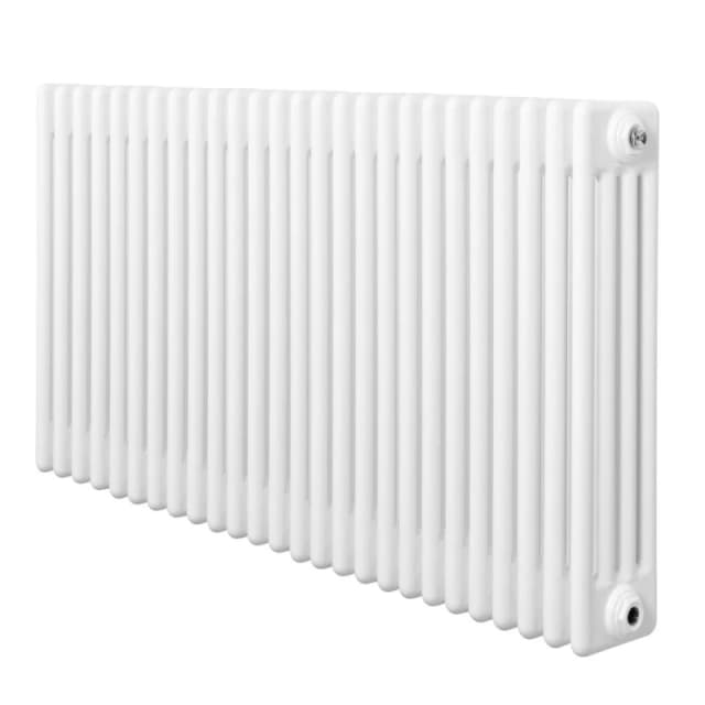 Monstershop Traditional 4 Column Radiator - 600 x 1190mm - White White Unisex