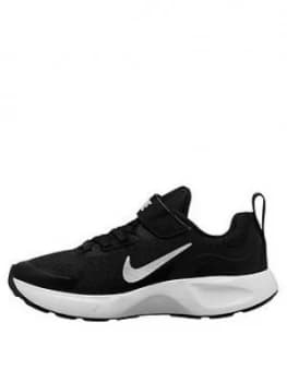 Nike Wearallday Childrens Trainer - Black/White