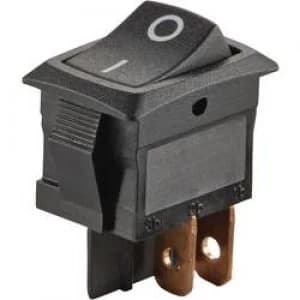 Toggle switch 250 V AC 6 A 2 x OffOn SCI R13 166P