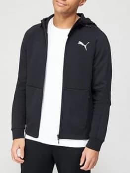 Puma Evostripe Full Zip Hoodie - Black