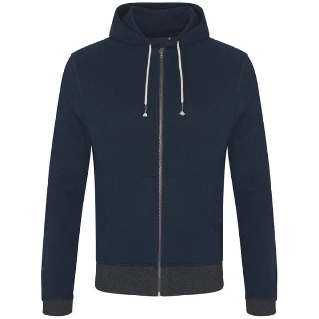 Ecologie Ecologie Men Okavango Full Zip Hoodie in Navy Size: X-Small Navy XS Male 5063470594252