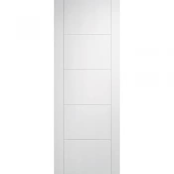 LPD Vancouver 5 Panel White Primed Internal Flush Door - 1981mm x 686mm (78 inch x 27 inch)