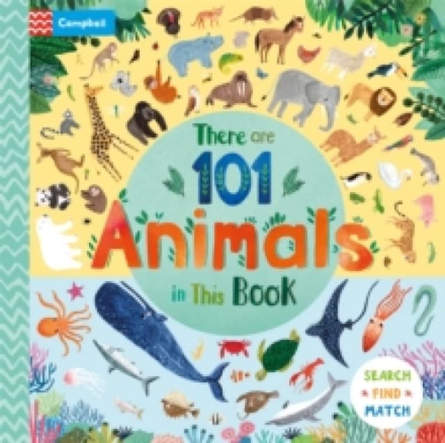 There Are 101 Animals in This Book Board book