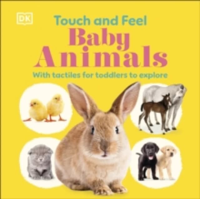 Touch and Feel Baby Animals : With Tactiles for Toddlers to Explore Board book