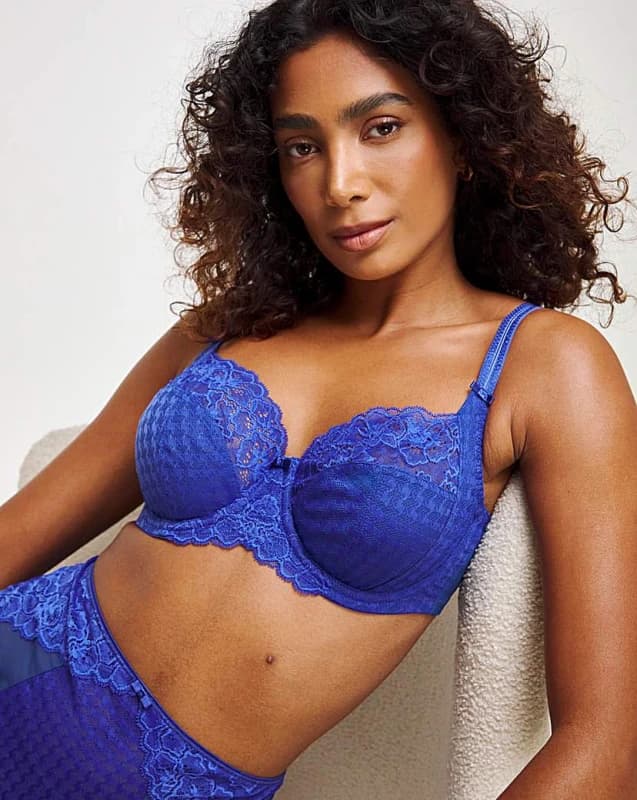 Panache Panache Envy Balcony Bra Indigo Indigo Female 32D BJ70501