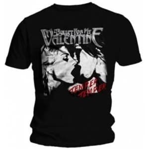 BFMV Temper Temper Kiss Black T Shirt: X Large