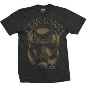 Star Wars - Episode VII First Order Trooper Unisex Small T-Shirt - Black