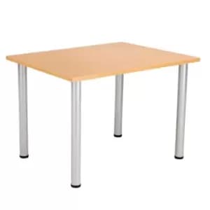 One Fraction Plus 1280 Rectangular Meeting Table Beech