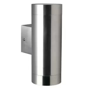 Tin Maxi Up & Down Wall Lamp Stainless Steel, GU10, IP54
