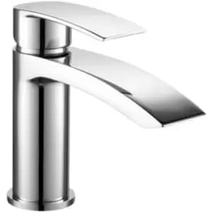 Kartell TAP280CU K-Vit Brassware Curve Mono Basin Mixer With Click Waste