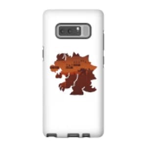 Nintendo Super Mario Bowser Silhouette Phone Case - Samsung Note 8 - Tough Case - Gloss