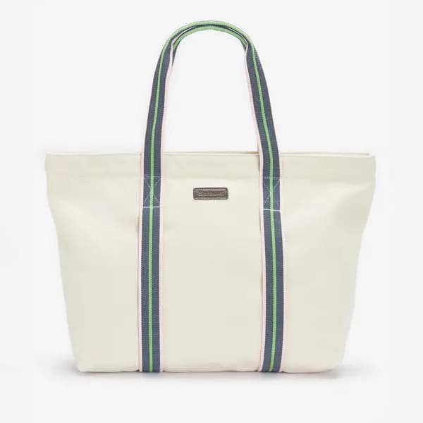 Barbour Womens Madison Beach Tote Bag - Ecru