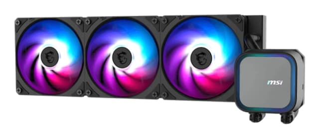 MSI MAG CORELIQUID A13 360 computer cooling system Motherboard. Proces