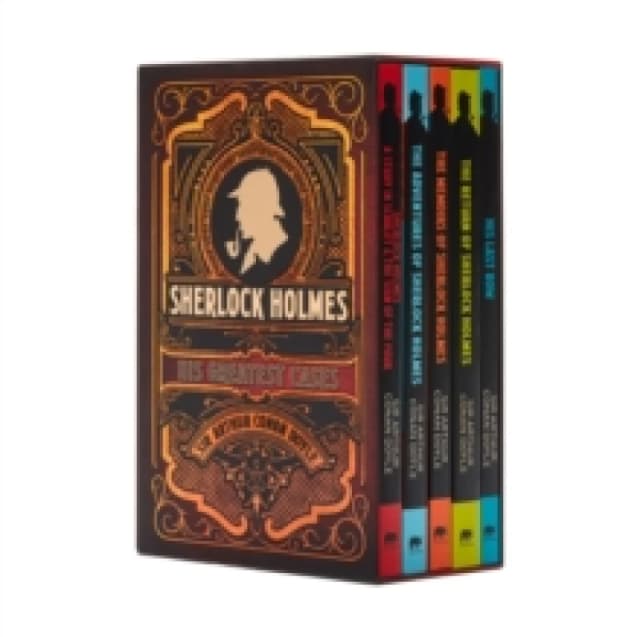 Sherlock Holmes: His Greatest Cases : 5-Book paperback boxed set Multiple-component retail product, slip-cased