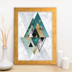 AC1532075891 Multicolor Decorative Framed MDF Painting