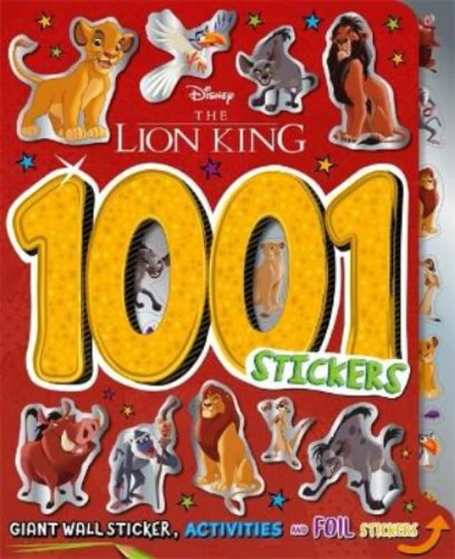 Disney The Lion King: 1001 Stickers Paperback / softback