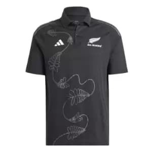 adidas All Blacks Polo Shirt 2023 Adults - Black