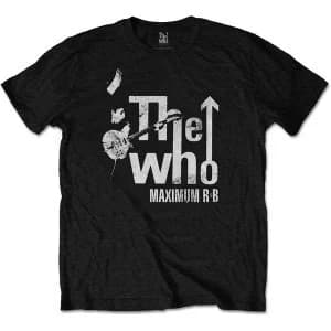 The Who - Maximum R&B Unisex Large T-Shirt - Black