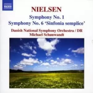Carl Nielsen - Symphonies Nos. 1 and 6 (Schonwandt, Danish Nso) CD Album - Used