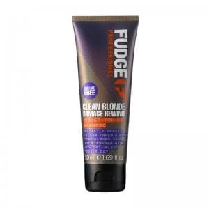 Fudge Clean Blonde Damage Rewind Violet Shampoo 50ml