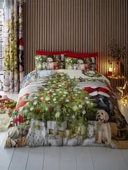 Fusion Christmas Tree Duvet Set - Db
