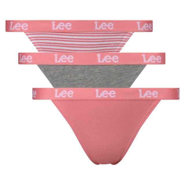 Lee Lee Tanga Briefs 3 Pack - Multi 8 Female