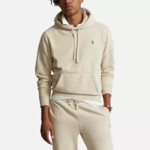 Polo Ralph Lauren Logo-Embroidered Cotton-Blend Jersey Hoodie - L