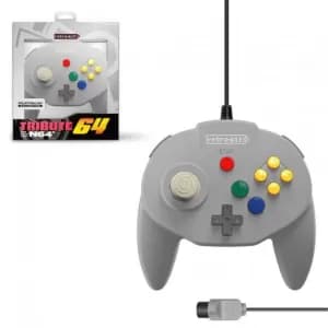 Retro-Bit Classic Grey 64-Bit Controller (USB)