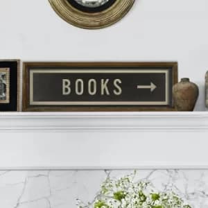 KZM408 Brown Black Beige Decorative Framed MDF Painting