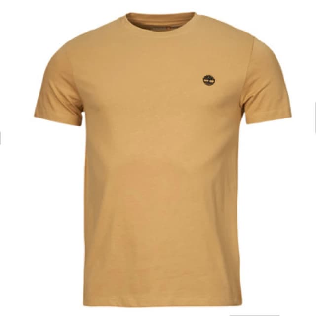 Timberland Slim Fit Embroidered Logo T-Shirt Light Brown XXL