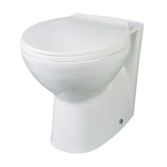 Balterley Bathroom Back to Wall Toilet Pan , 410mm x 355mm, White White