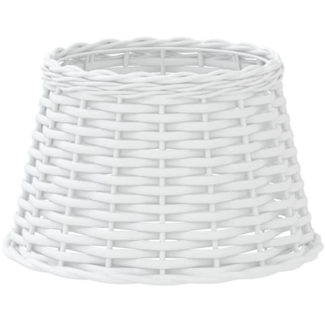 VIDAXL Lamp Shade White Ø38x23cm Wicker Vidaxl 8720845803575