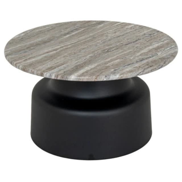 Hill Interiors Oura Round Coffee Table Stylish Circular Centrepiece