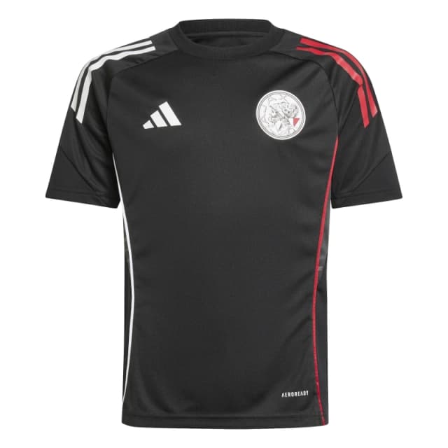 adidas Ajax Training Top 2025 2026 Juniors Black male 9-10 Years