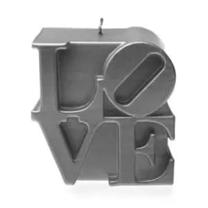 Love Sign Candle – Steel