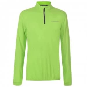 Muddyfox Cycling Long Sleeve Jersey Mens - Green/Black