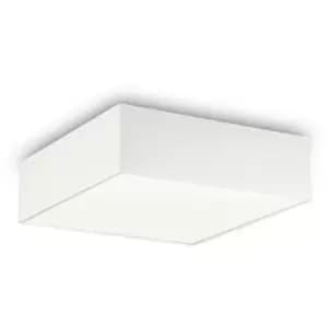 Ideal Lux Ritz - 4 Light Medium Flush Ceiling Light White