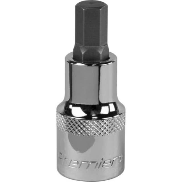 Loops 9mm Forged Hex Socket Bit - 1/2" Square Drive - Chrome Vanadium Wrench Socket Multi