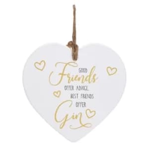 Golden Sentiments Heart Gin