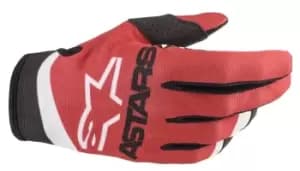 Alpinestars Radar Gloves Red Matt Blue Neon XL
