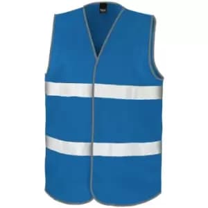Result Adults Unisex Safeguard Enhance Visibility Vest (S/M) (Royal Blue) - Royal Blue
