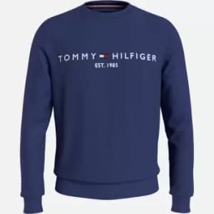 Tommy Hilfiger Logo Cotton-Blend Flex Fleece Sweatshirt - M