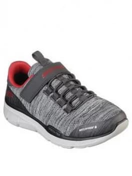 Skechers Boys Equalizer 3.0 Boys Waterproof Trainer - Charcoal
