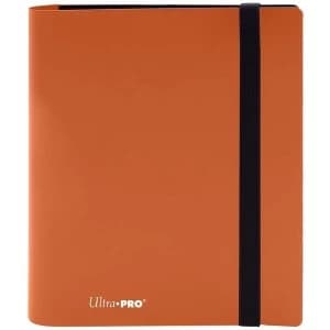 Ultra Pro Eclipse 4-Pocket Pro-Binder - Pumpkin Orange