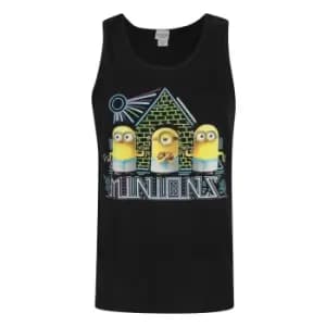Minions Mens Egyptian Vest (M) (Black)