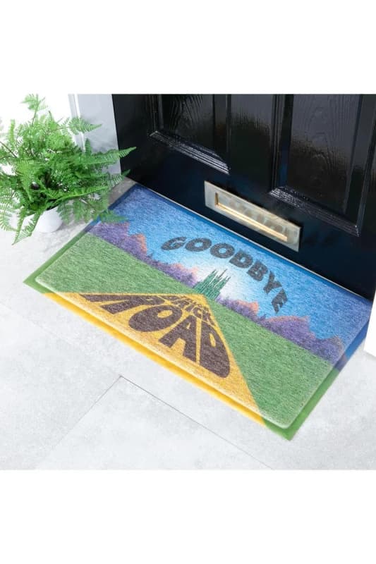 Native Natural Goodbye Yellow Brick Road Doormat (70 X 40Cm)