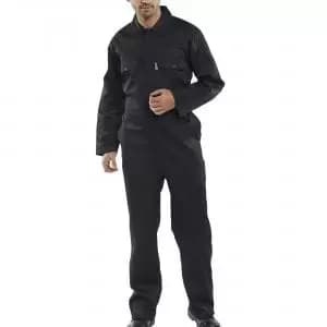 Beeswift Regular Boilersuit Black 54
