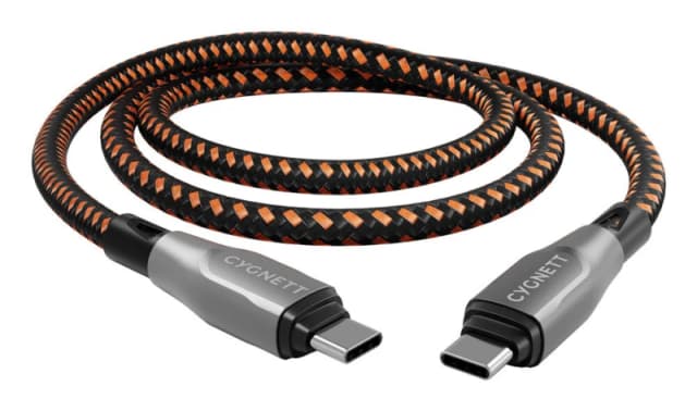 Cygnett Cygnett CY4711PCTYC USB cable 1m USB C Black, Orange CY4711PCTYC