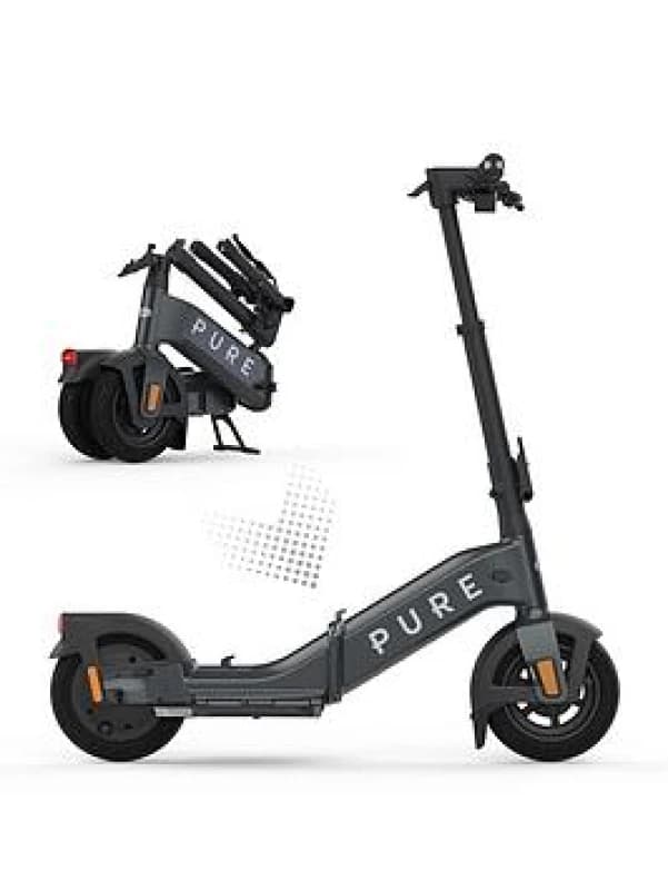 Pure Pure Advance Flex Electric Scooter for Adults - Grey